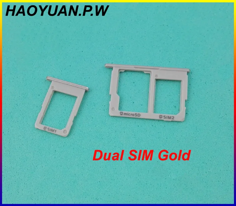 HAOYUA N.P.W Nano SIM карта micro SD лоток Слот держатель для Samsung Galaxy J5 Prime On5 G5700/J7 On7 G6100 2016