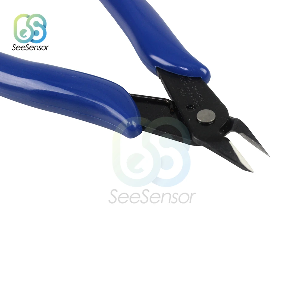 Electrical Wire Cable Cutters Cutting Side Snips Flush Pliers Nipper Anti-slip Rubber Mini Diagonal Pliers Hand Tools