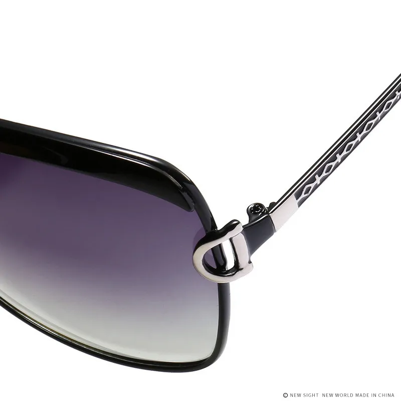 Фирменный дизайн, HD поляризационные солнцезащитные очки, женские, Ретро стиль, металлическая оправа, большие размеры, солнцезащитные очки, известные леди, Oculos De Sol Feminino, UV400