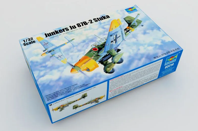 Трубач 03214 1/32 Junkers Ju-87B-2 Stuka