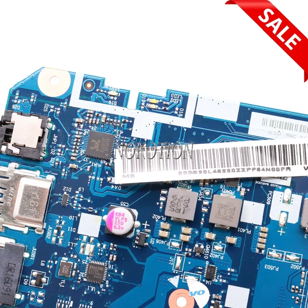 NOKOTION 5B20L46220 CG520 NM-A801 اللوحة لابتوب lenovo ideapad 110-15IBR اللوحة الرئيسية