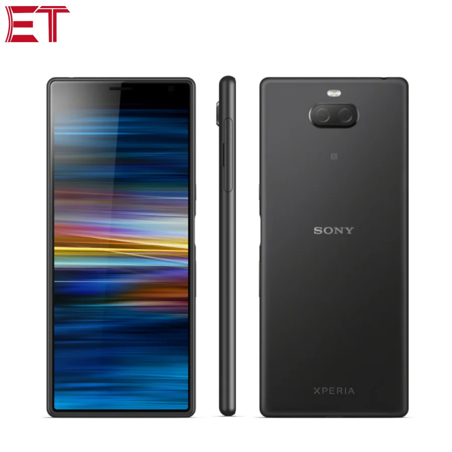 Мобильный телефон sony Xperia 10 Plus I4293, 4G, 6,5 дюймов, 21:9, 6 ГБ ОЗУ, 64 Гб ПЗУ, Восьмиядерный процессор Snapdragon 636, Android 9,0, две sim-карты, NFC