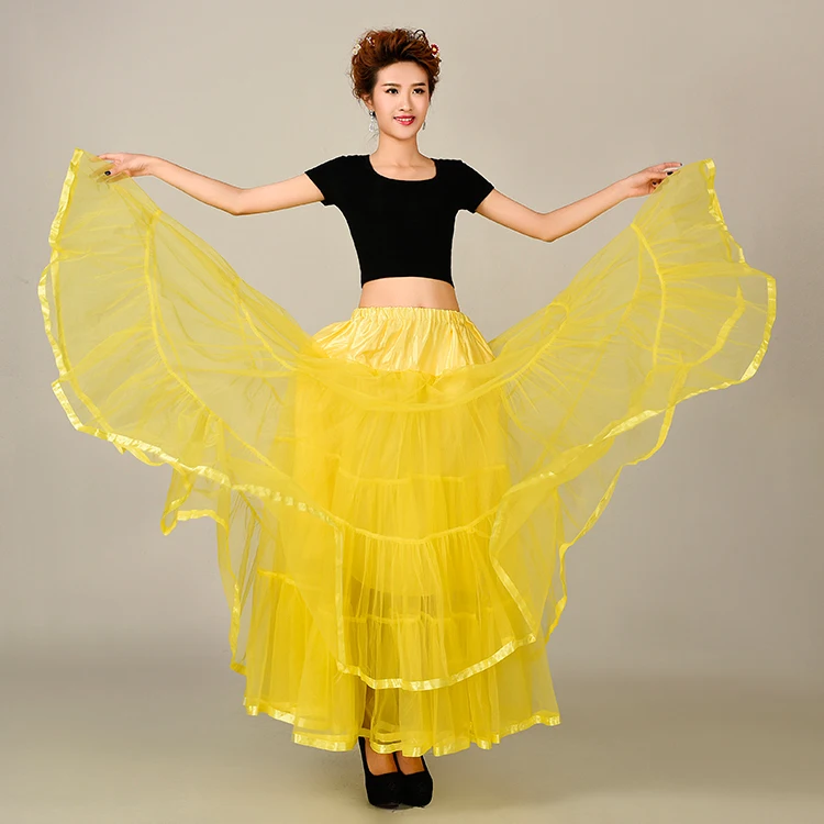 Женская газовая юбочка QC6639 длинная 14 цветов 1 метр|fashion skirt|skirt fashionpetticoat skirt |