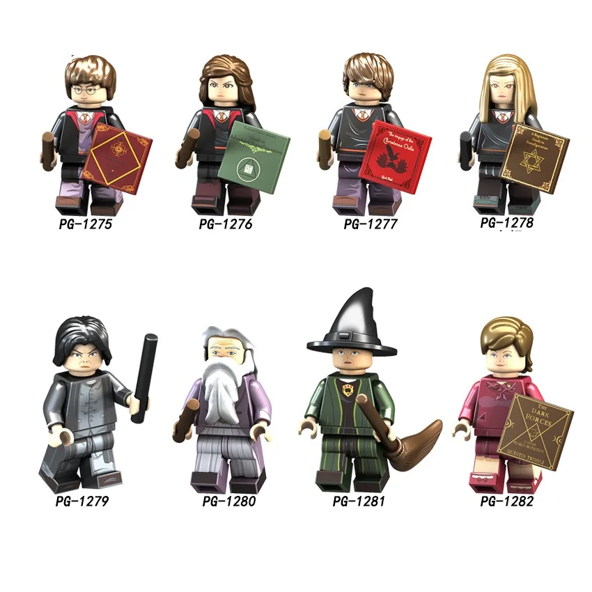

Compatible Legoings Harry Potter Film Figures assembled building blocks Model Building Blocks Mini Bricks Toy For Children