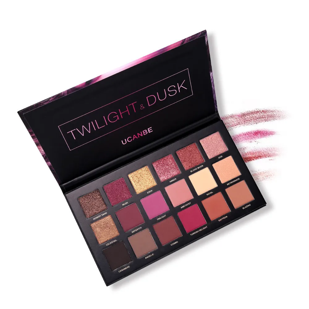 

New Beauty Professional 18 Color Pearl Glitter Eye Shadow Powder Palette Matt Eyeshadow Cosmetic Makeup Drop Shipping