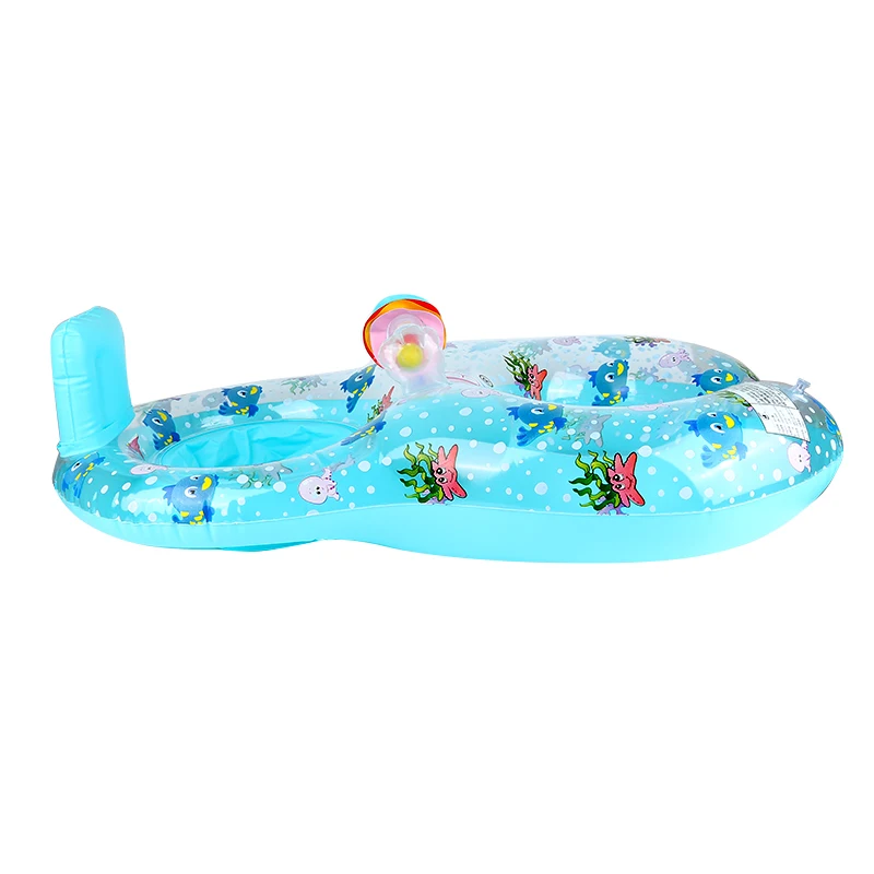 Outdoor Swimming Float Ring Baby Mother And Child Inflatable Swimming Ring Circle Double Seat Raft Swim Ring Aid Trainer Rings