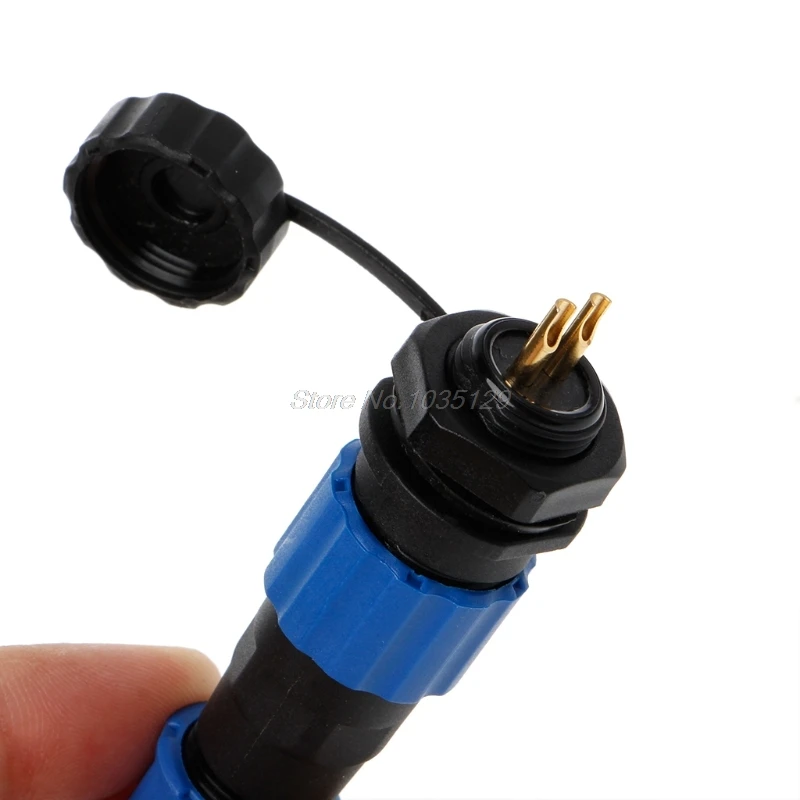 

IP68 SP13 1Pin/2Pin/3Pin/4Pin/5Pin/6Pin/7Pin Waterproof Plug Socket Cable Connector Oct10 Whosale&DropShip