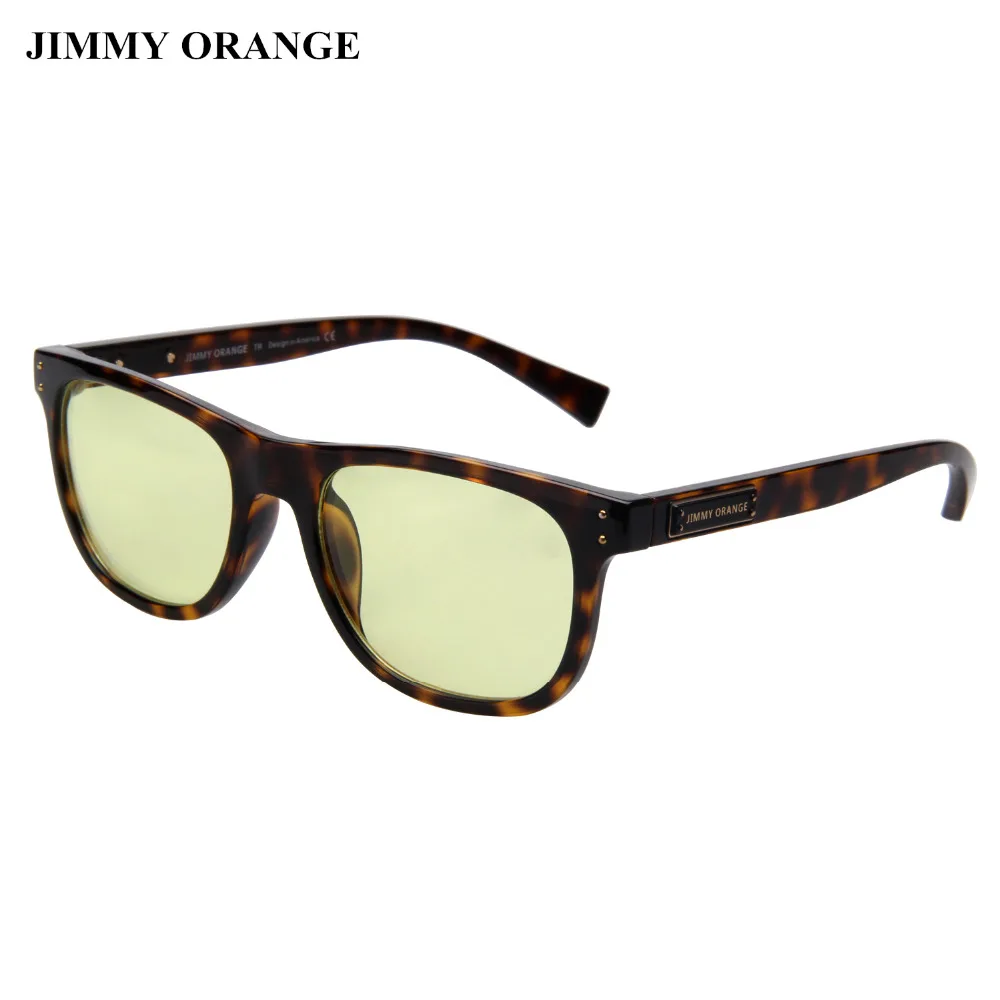 JIMMY ORANGE Carl Zeiss Lenses Blue Light Blocking Square Gaming