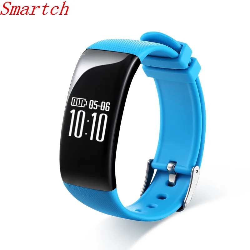 Smartch Temperature Monitoring X16 Smart Bracelet Wristband Heart Rate Monitor Fitness Sleep Tracker Smartband For iOS