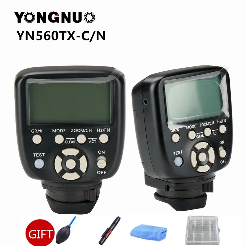 Беспроводная вспышка Yongnuo ручной контроллер вспышки для Canon Nikon YN560III YN560IV YN660 968N