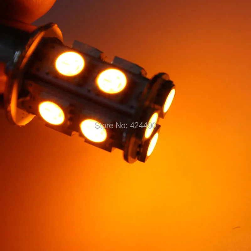 AORUNYEBAO 2 шт. автомобильный светодиод 13SMD 5050 1156 BA15S BAU15S 1157 BAY15D P21W задний стоп сигнал