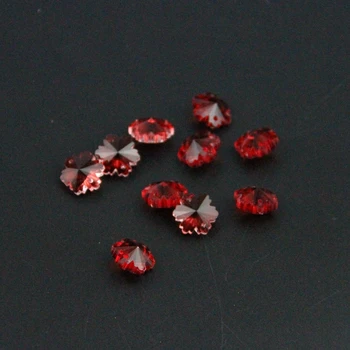 

14mm 1000pcs Double Hole Crystal Chandelier Snowflake Part Lt.Siam For Necklace Beads Hot Sales