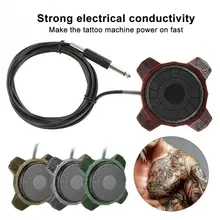 Татуировки педаль переключатель для татуировки машина пистолет с зажимом питания шнур комплект педаль татуировки Makeupm машина аксессуар
