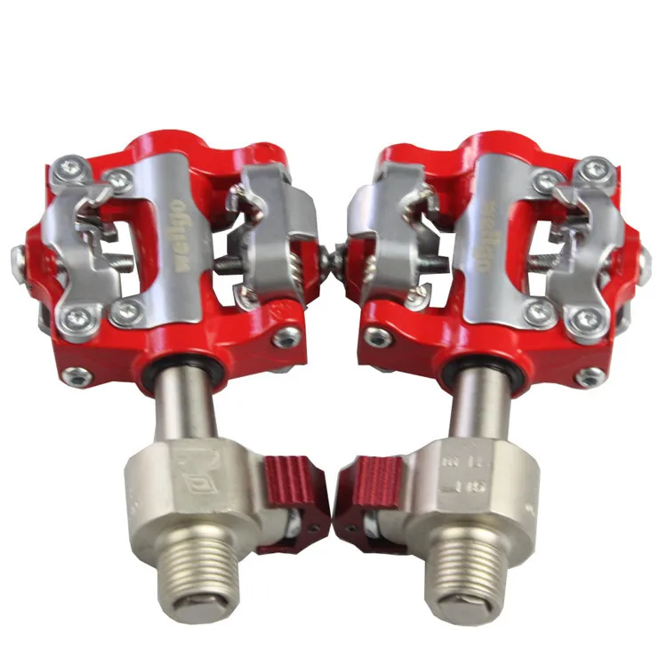 

Wellgo QRD-WPD-M19 Mountain Bike Pedals MTB Quick Release Pedal Aluminium Alloy 6061 CNC Self-locking pedals