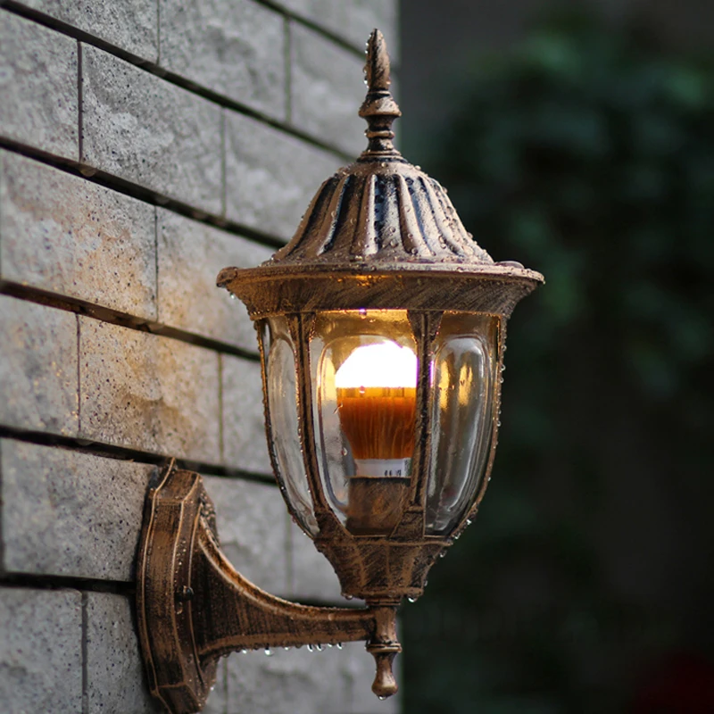 Outdoor wall lamp,light weight,waterproof (IP65) European wall,LED Porch Lights, patio/balcony/Landscape lights/garden lights