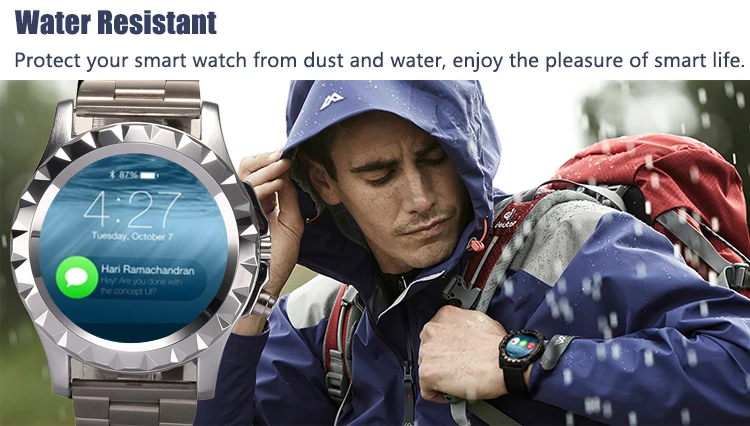 RAXKO водостойкие smat бег smartwatch спортивные android Bluetooth Смарт часы телефон наручные для