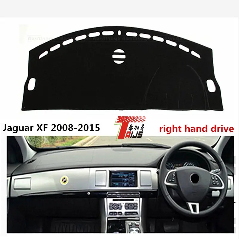 TAIJS Casual style polyester Fiber Auto dashboard mat for Jaguar XF