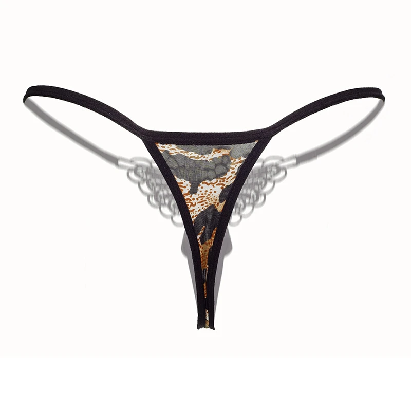 Leopard Sexy Underwear Women Butterfly Embroidery Women Thongs And G Strings Ladies Thong T-back Panties Female Sex 29 (4)