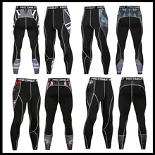 Новейшие компрессионные штаны для бега, мужские футбольные тренировочные штаны для фитнеса, мужские джоггеры, леггинсы, брюки для бега, спортивная одежда