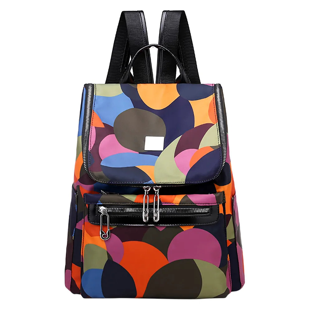 

waterproof laptop backpack women mochila Women's Fashion Backpack Waterproof Oxford Bag Anti-Theft Shoulder Bag Leisure #4gh