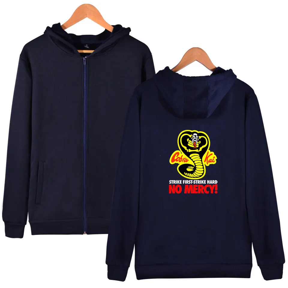 strike first strike hard no mercy moletom com capuz