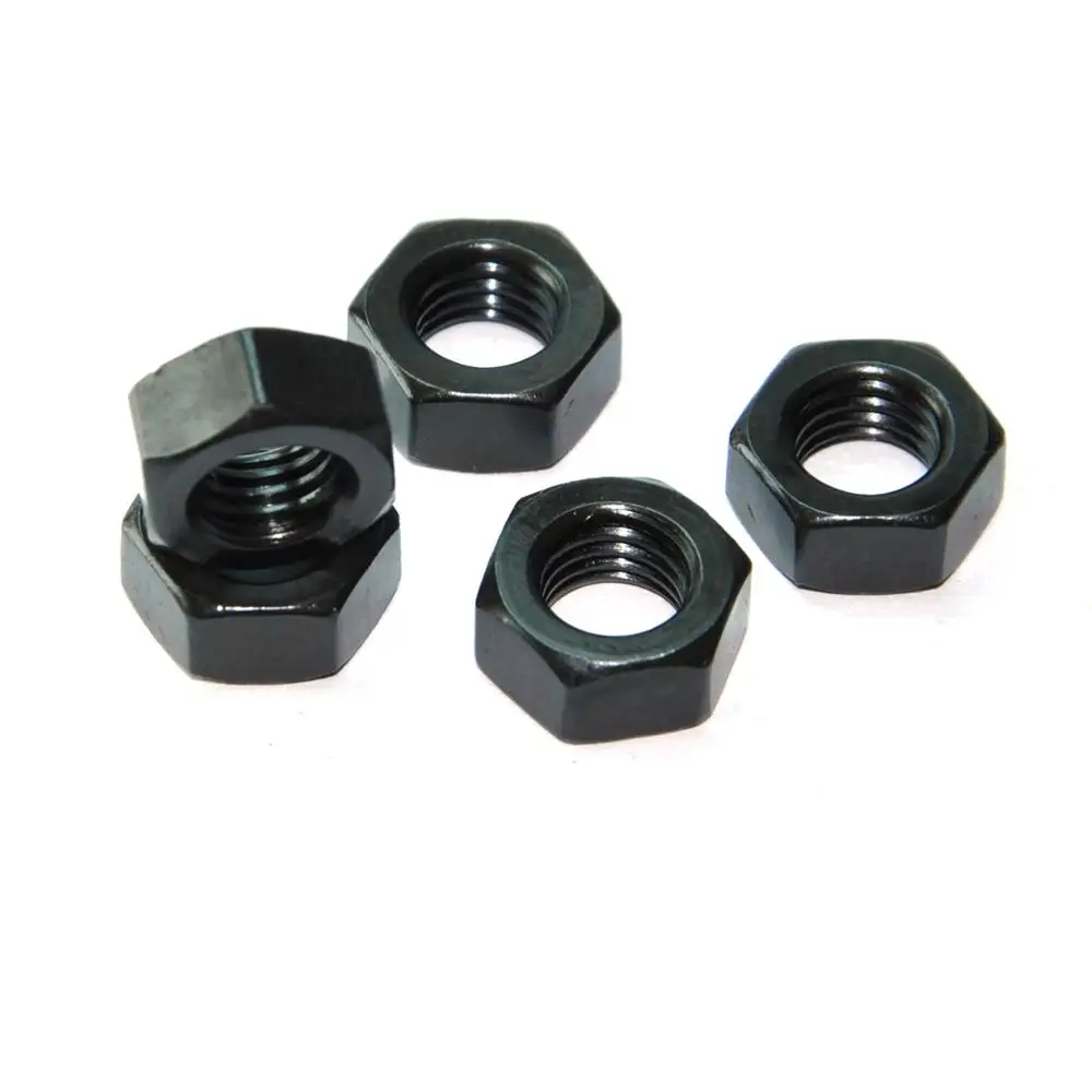 Tungfull Hardware accessories Nut Carbon Steel Grade 8.8 Black High