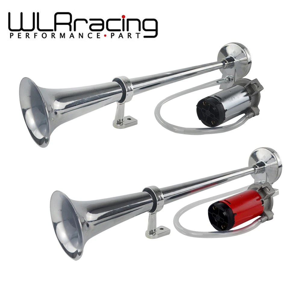 

17" 150DB Loud Car Air Horn Single Pipe 12V 180 Hertz Single Whistle Trumpet Compressor Cars Truck Train Boat Semis Motorcycle