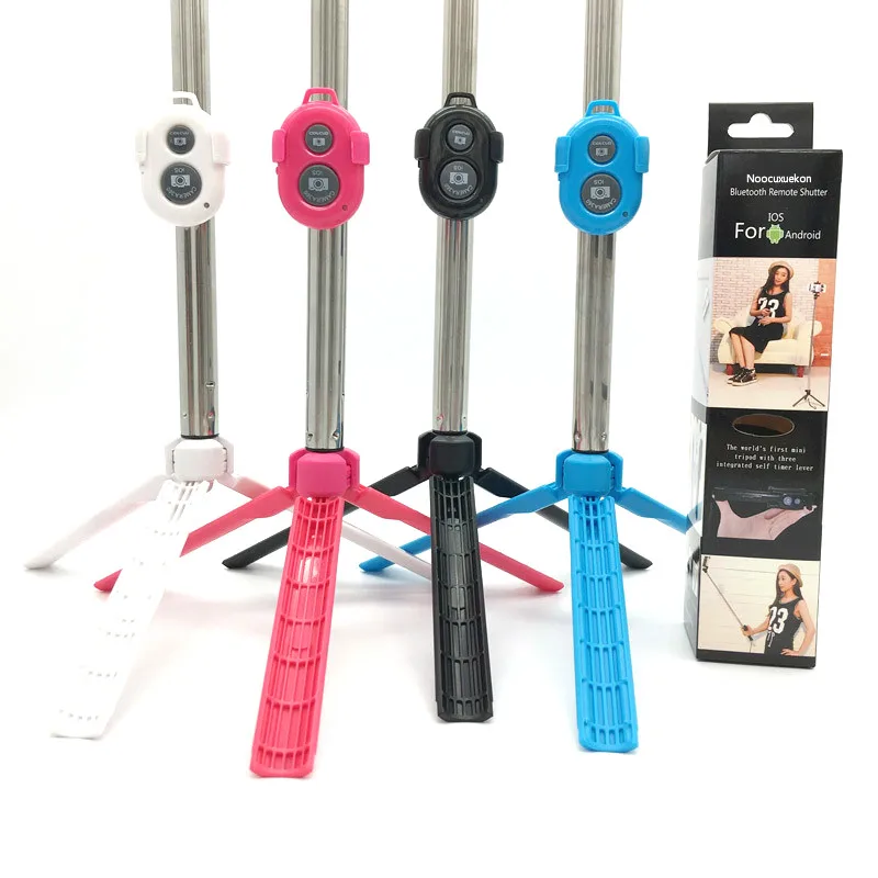 

Foldable Selfie Stick Bluetooth Selfie Stick Tripod With Shutter Remote Pau De Palo Selfie Stick For iPhone Android Perche