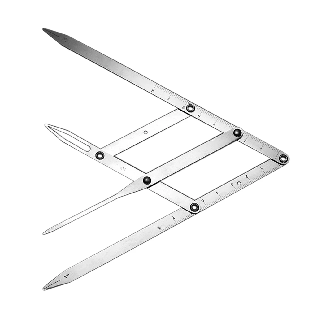 Eyebrow Balance Caliper Precise, Eye Brow   Template Microblading Measurement Ruler