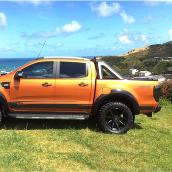 

car stickers 2 Pcs protect scratch side door stripe graphic Vinyls custom accessories modified decals for FORD RANGER