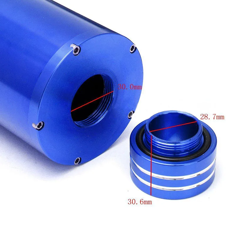 1set Blue  800ml Unbiversal Overflow Catch Tank Radiator Coolant Cooling Aluminum Alloy Catch Tank Overflow Reservoir