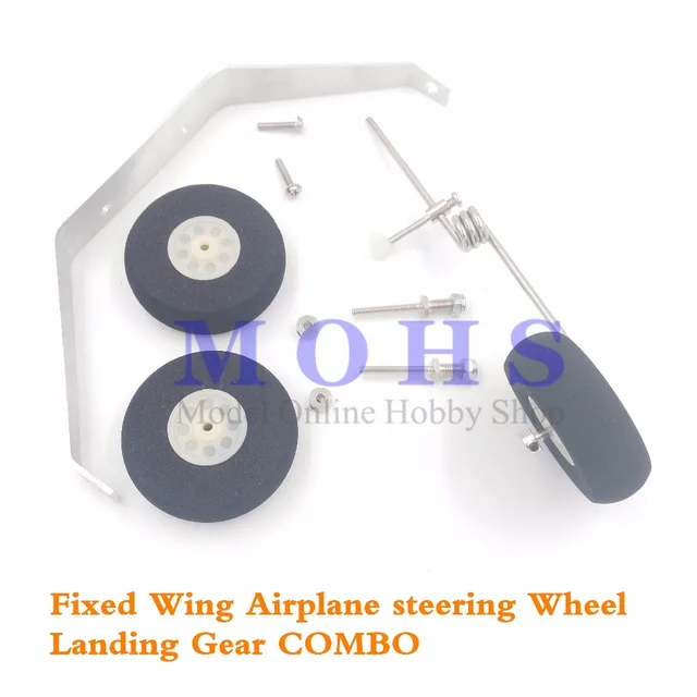 RC accessories fixed wing tricycle gear rc aircraft airplane landing