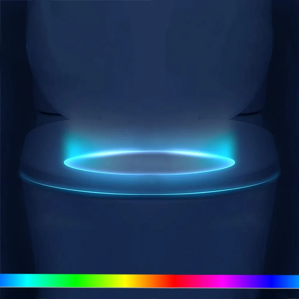

LED Toilet Bowl Night with Motion Sensor Multi Color Changing
