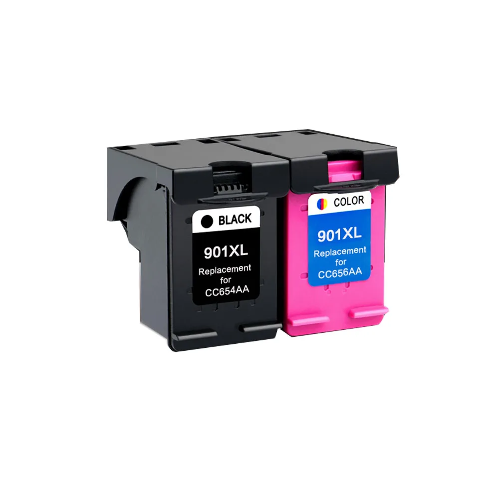 1Set 901Xl Compatibile Hp 901 Xl 901Xl Cartuccia Di Inchiostro Di Ricambio Per Hp Officejet J4500 J4540 J4550 J4640 J4680 Stampante