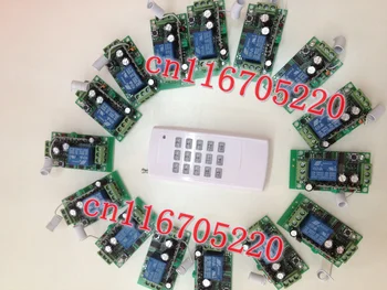 

DC 12V 10A RF 1 CH Wireless Remote Control Toggle Momentary Switch 15 Channel Wireless Remote Control With 15 Receiver 1000M