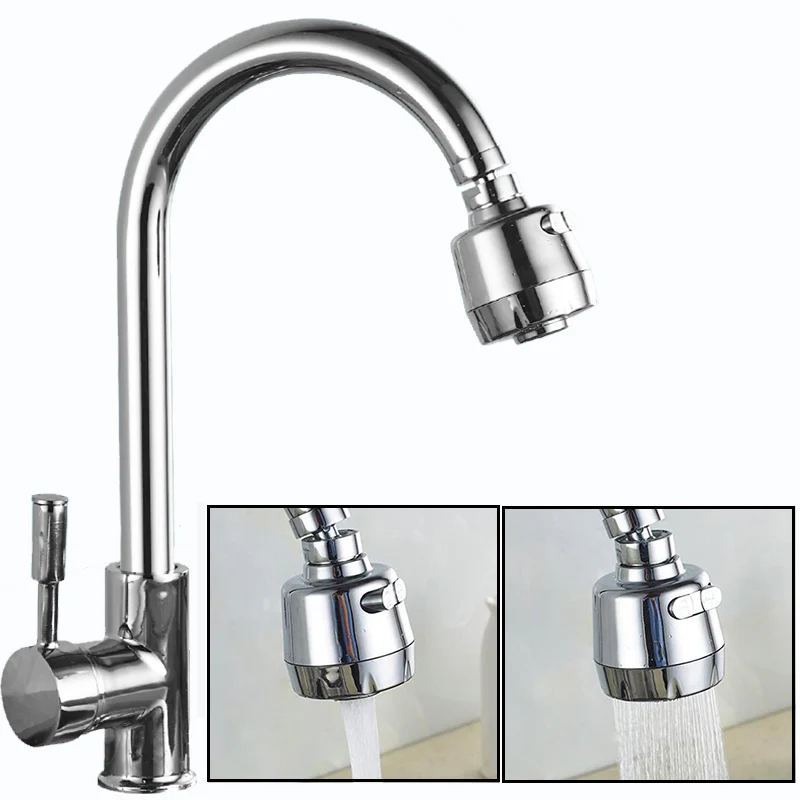 2 Modes ABS Stainless Steel Water Saving Bathroom Faucet Extender 360 Degrees Rotation Kitchen Faucets Filter Water Tap Aerators 2 Modes ABS Stainless Steel Water Saving Bathroom Faucet Extender 360 Degrees Rotation Kitchen Faucets Filter Water Tap Aerators