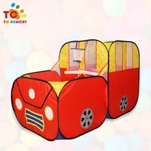 Игрушечные лошадки Игровая палатка Океан мультфильм автомобиль игры большое пространство мячей Портативный пул складная детская Спорт на открытом воздухе развивающие игрушки