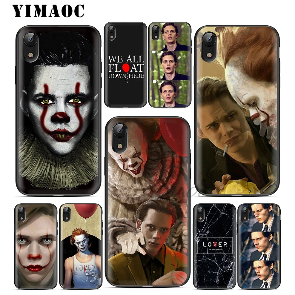 YIMAOC Bill Skarsgard мягкий черный силиконовый чехол из ТПУ для iPhone X или 10 8 7 6 6S Plus 5 5S SE Xr Xs
