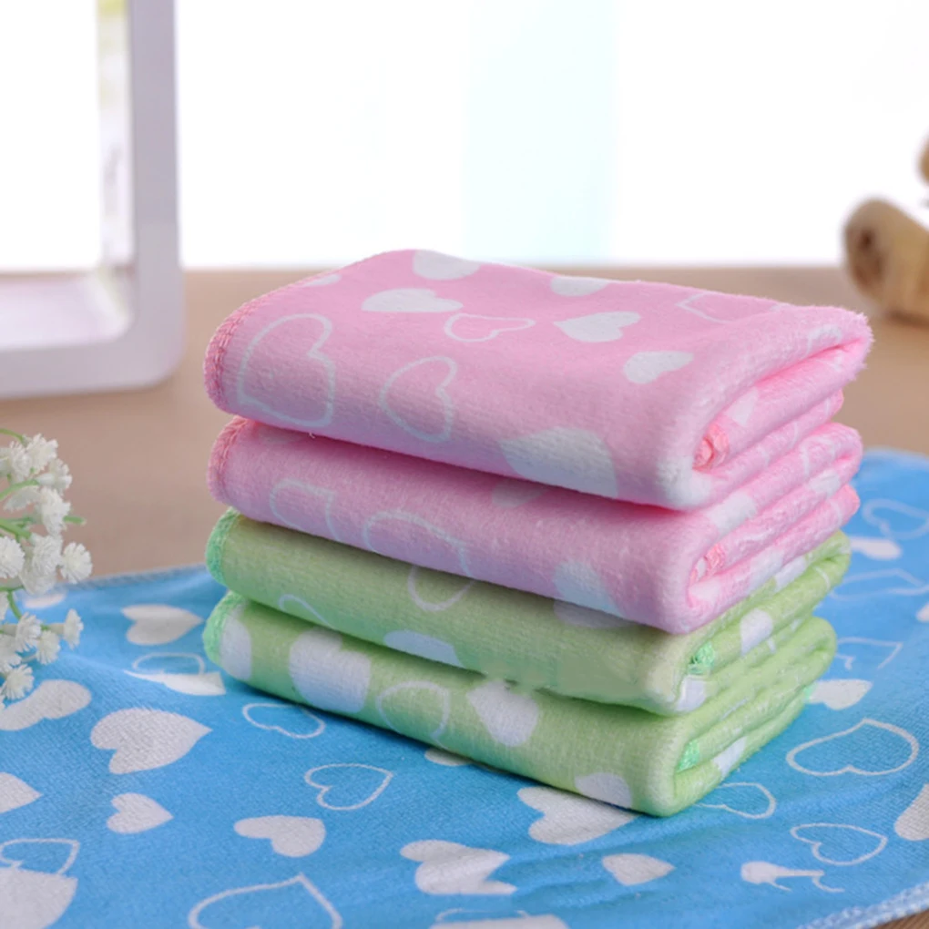 

25 * 50cm Soft Microfiber Absorbent Towel Printing Child Hand&Face Towel Baby Infant Newborn Washcloth Bath Towel Soft towels