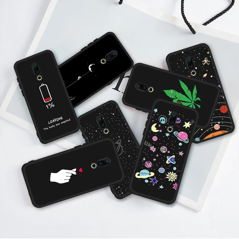 Силиконовый чехол с рисунком для Meizu Note 8X8 M6S 16th 16X16 Plus M5 M6 Note M5C чехол s Lovers Star Moon Space с принтом на заднюю панель