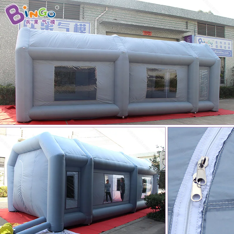  8X4X3 meters cabina de pintura inflables / cabina de pintura automotriz / precio cabina de pintura 