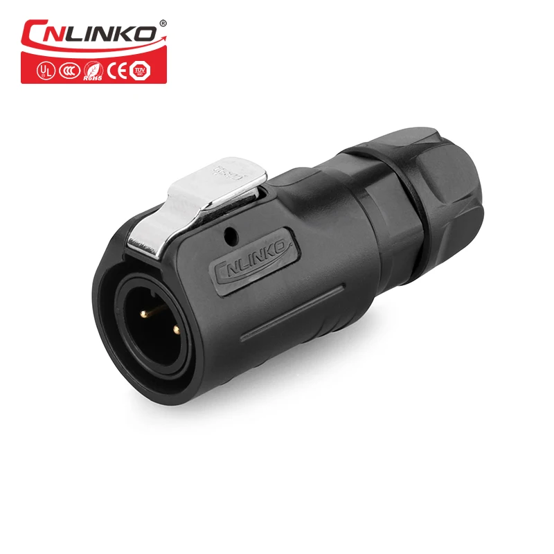 CNLINKO M12 2 3 4 5 6 7 8 pin водонепроницаемый ip65 пайка питания Быстрый замок винтовой