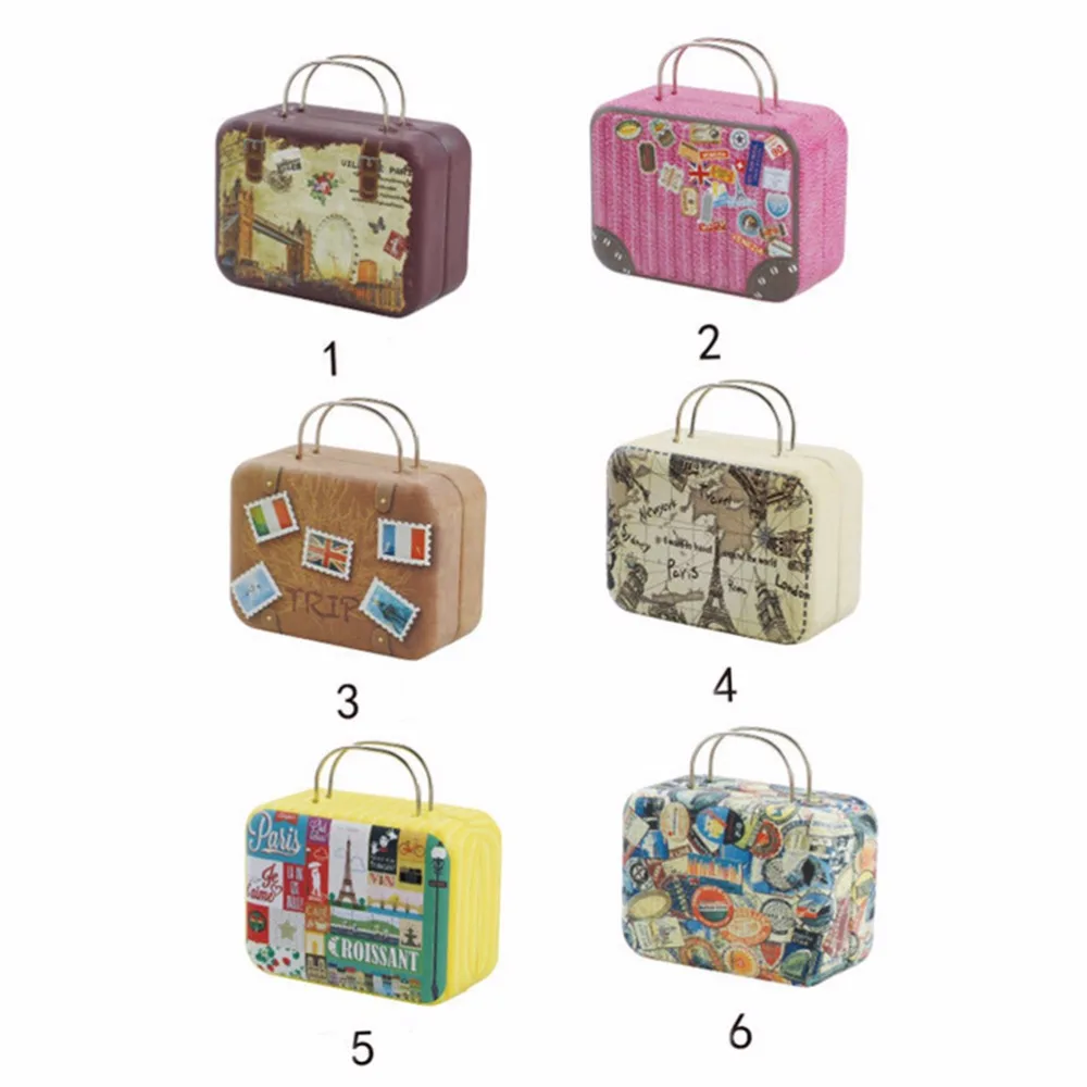 Wedding Favor Tin Box Home Storage Organization Organizer Container Household