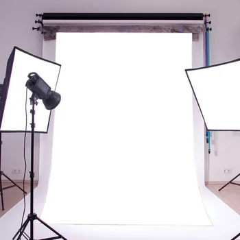 

LB Solid Color White Backdrop Seamless Washable No Crease Polyester Background Photography Studio Props Decor Photographic Photo
