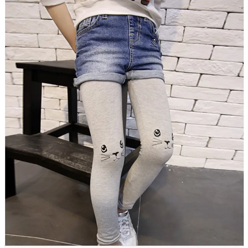 Jeans Shorts + Leggings Kids Pants 2 