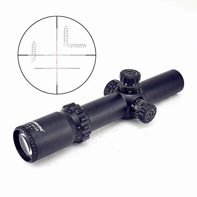 Visionking 1 10x28 SFP Optical Sight Targeting Sniper Riflescopes Long