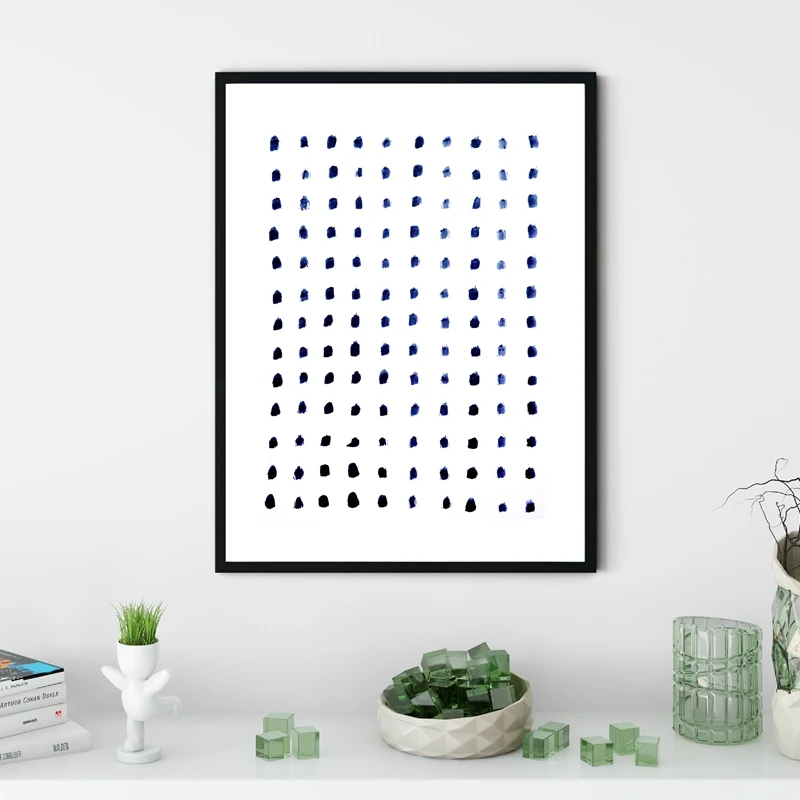 Indigo wall art prints