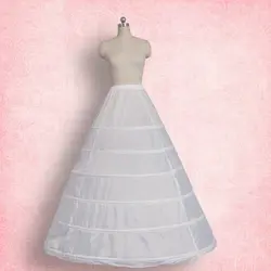 Бесплатная PP средневековая юбка в викторианском стиле белая юбка-обруч Свадебная юбка для женщин 3 вида