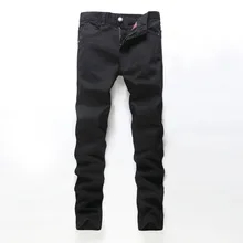 2016 new fashion locomotive jeans men hot nail jeans Men’s casual Denim Jeans black skinny pencil Pants hiphop jeans