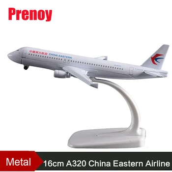 

16cm A320 China Eastern Airline Aircraft Model Airbus Eastern Airway Airplane Static Model Metal Chinese Plane Model Souvenir